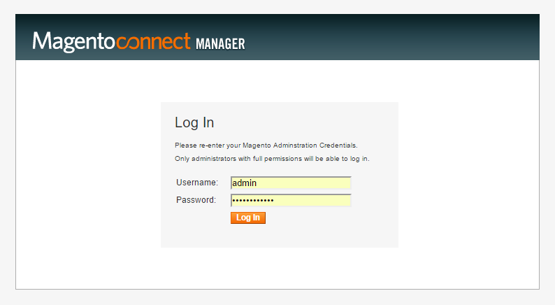 Magento Log In REVE Chat: Integrate live chat with your Magento eStore